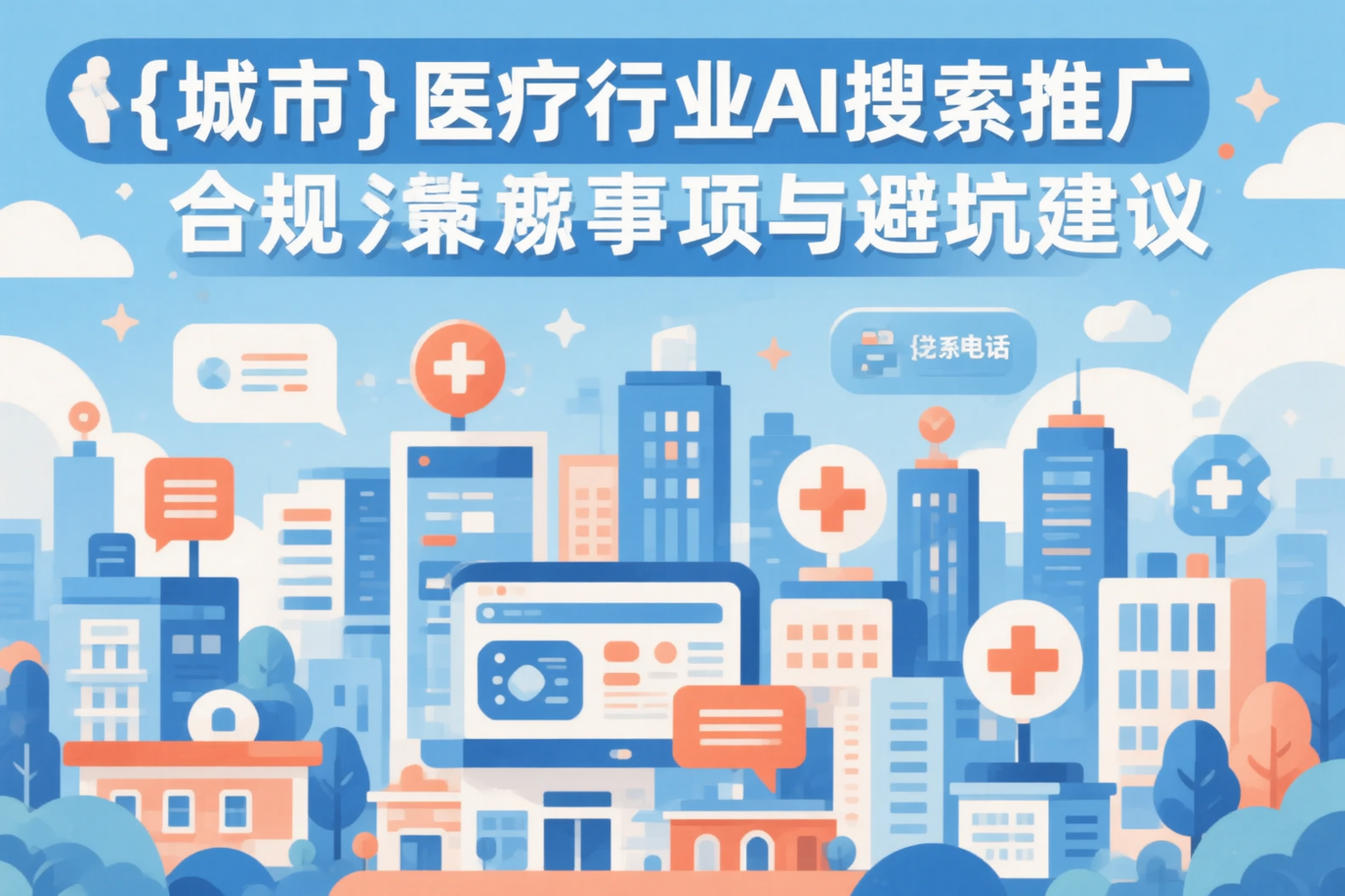 吕梁医疗行业AI搜索推广合规注意事项与避坑建议