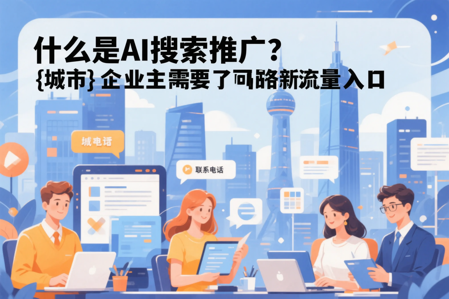 什么是AI搜索推广？吕梁企业主需要了解的新流量入口