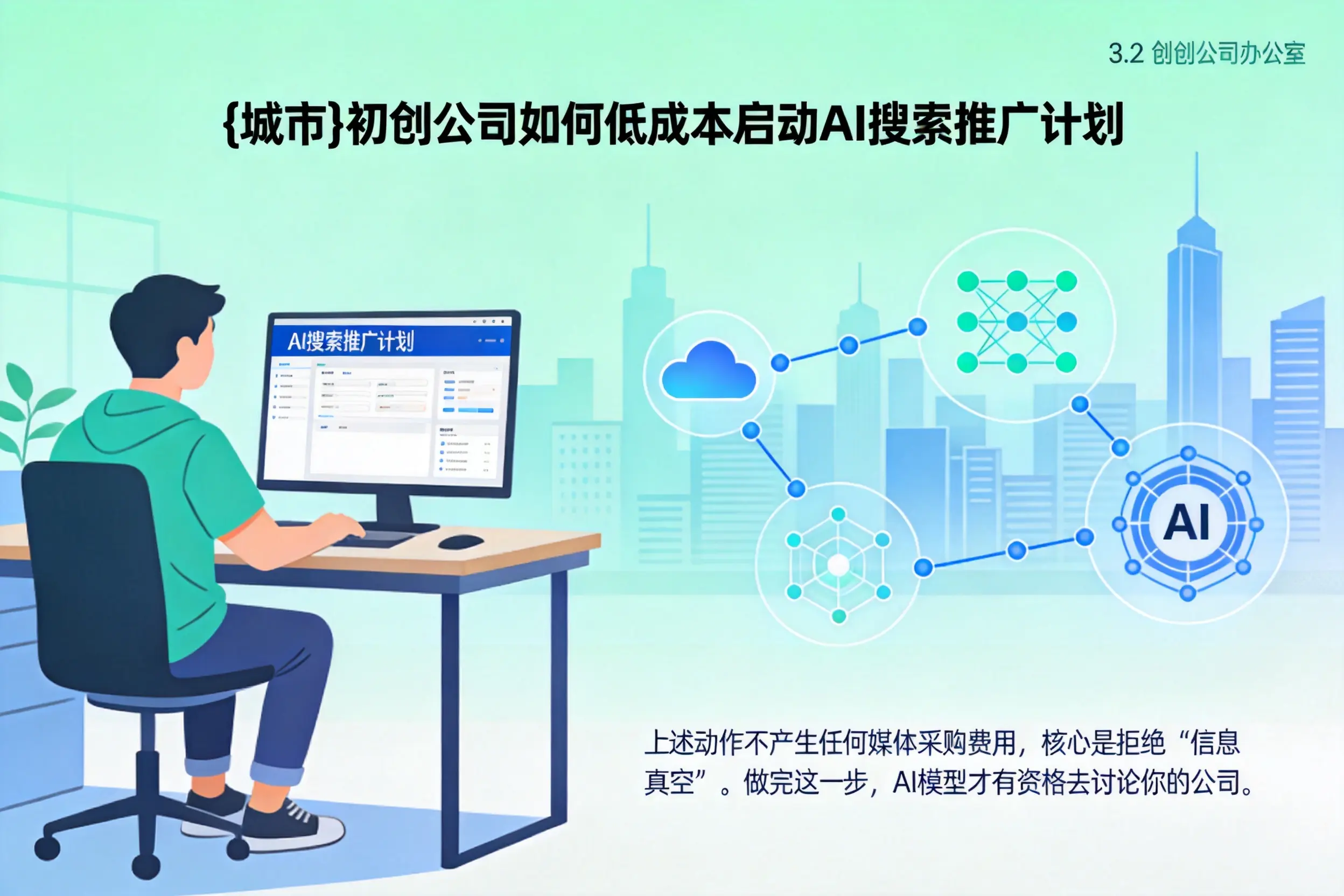 吕梁初创公司如何低成本启动AI搜索推广计划