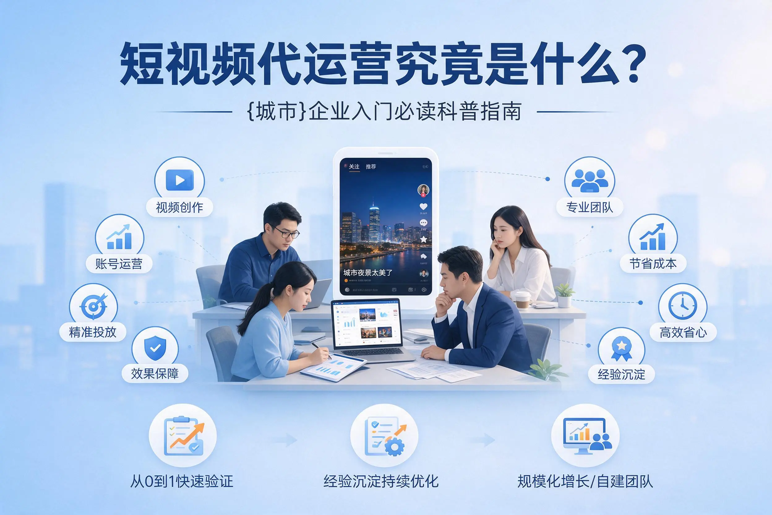 短视频代运营究竟是什么？吕梁企业入门必读科普指南