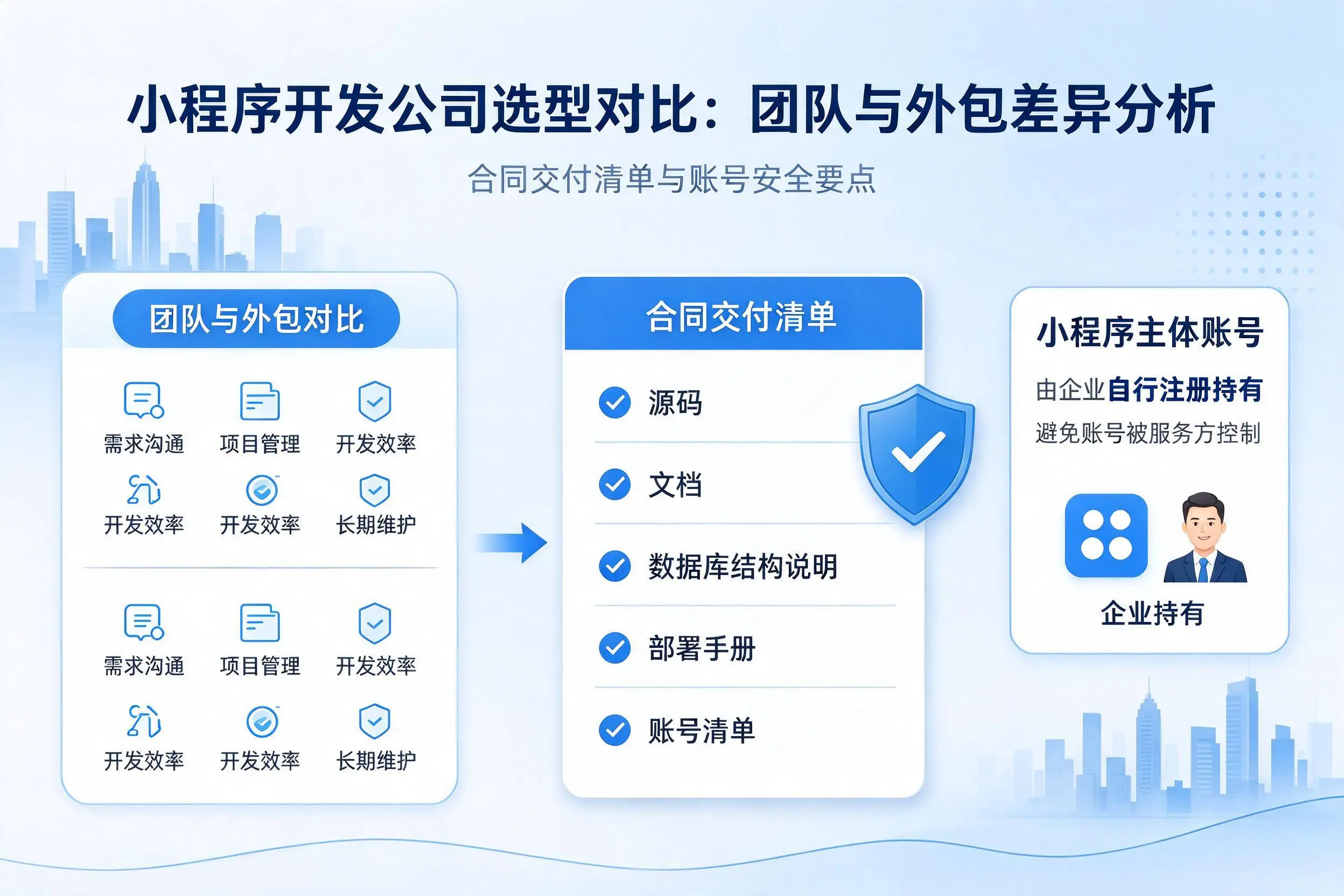 吕梁小程序开发公司选型对比：团队与外包差异分析
