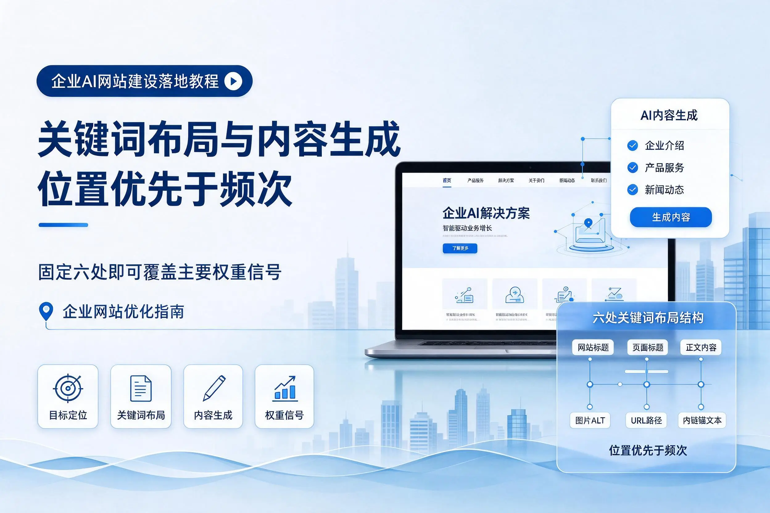 吕梁企业AI网站建设落地教程：关键词布局与内容生成