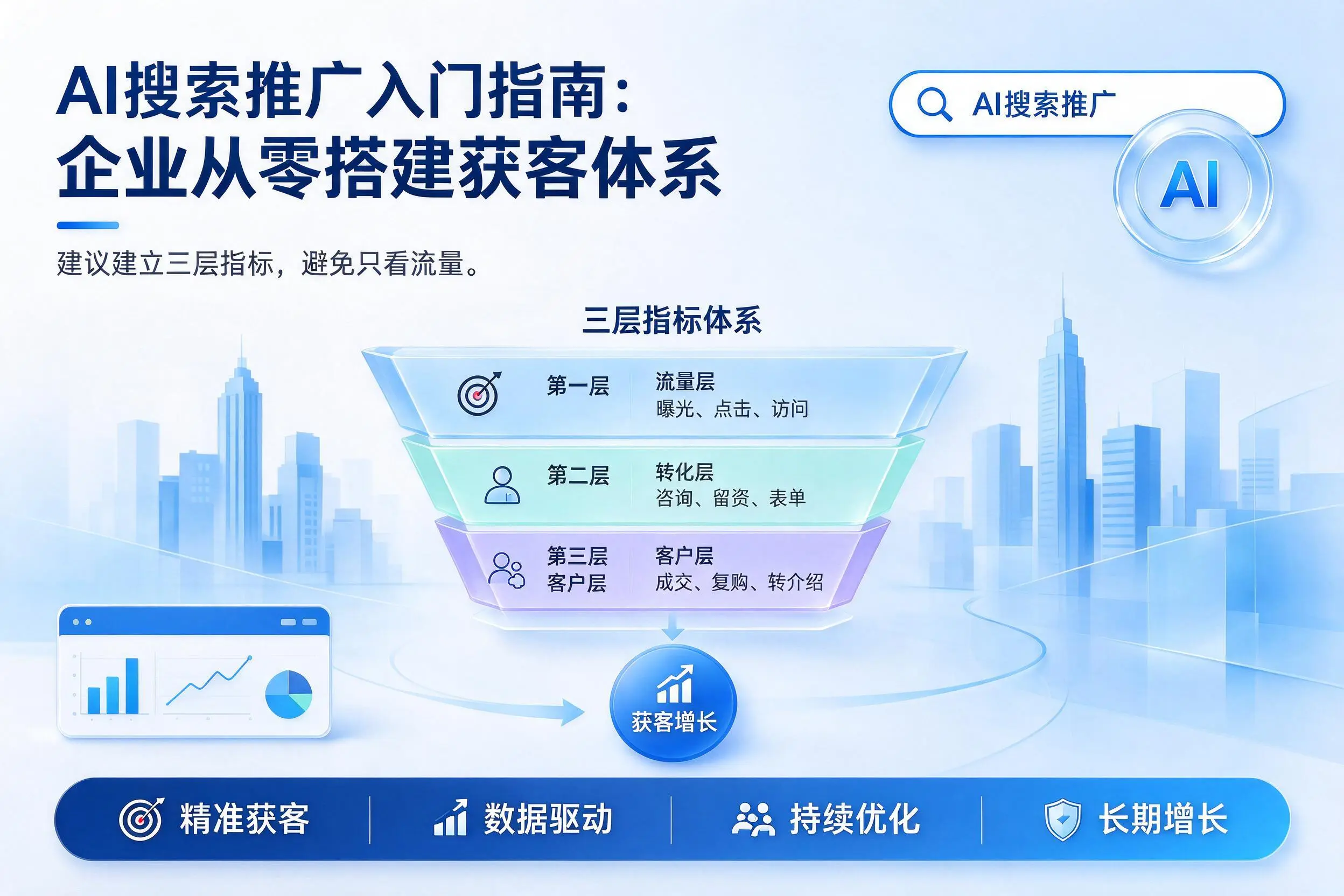 AI搜索推广入门指南:吕梁企业从零搭建获客体系
