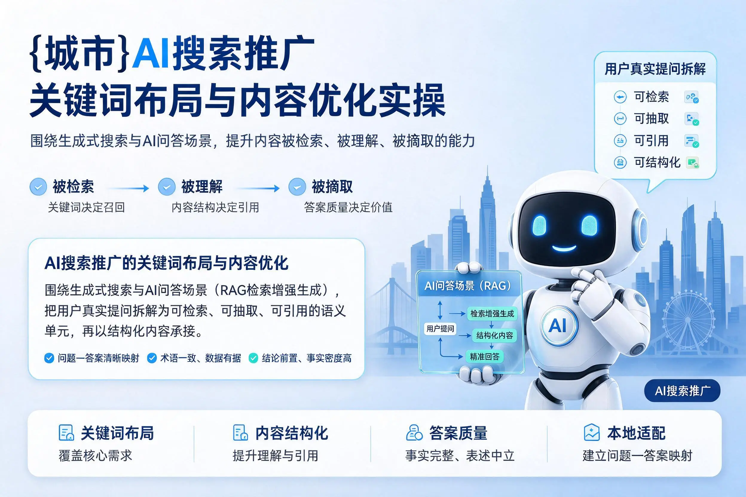 吕梁AI搜索推广关键词布局与内容优化实操